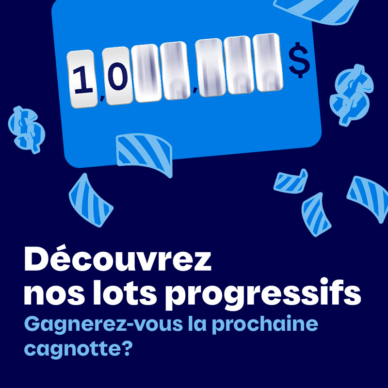 Cagnottes en délire, promotion en ligne de Loto-Québec, lotoquebec.com