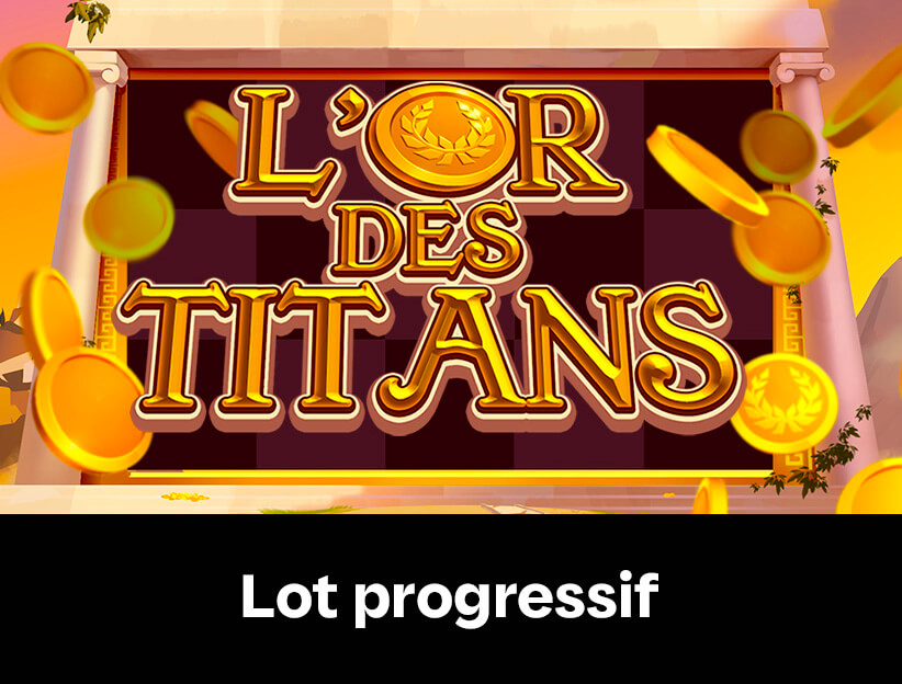 Jouer au jeu Instants en ligne L’or des Titans sur lotoquebec.com