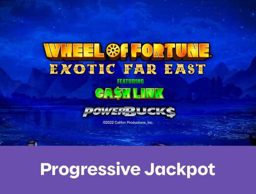 Play the Powerbucks Wheel of Fortune Exotic Far East™ online slot on lotoquebec.com
