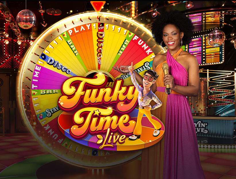 Jouer au jeu en direct Funky Time sur lotoquebec.com