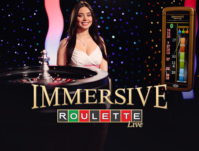 Jouer au jeu Immersive Roulette en direct sur lotoquebec.com
