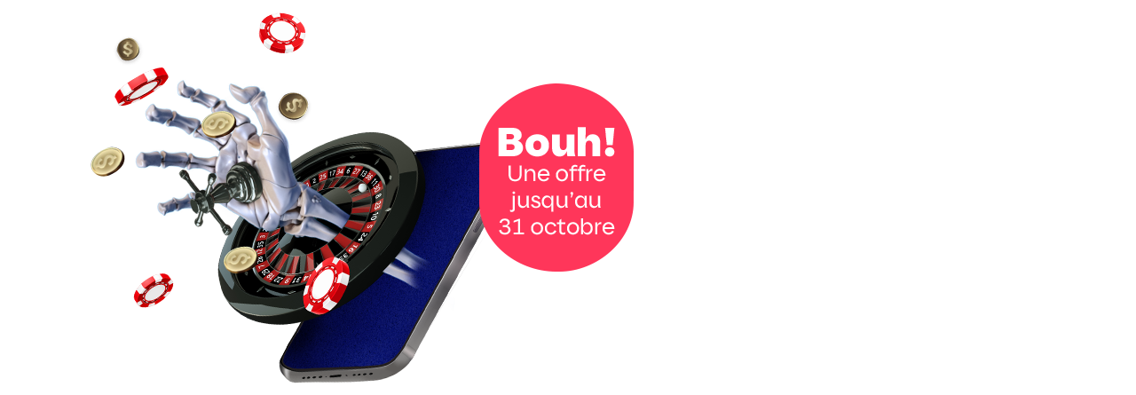 Roulette en direct, offre promotionnelle en ligne de Loto-Québec, lotoquebec.com