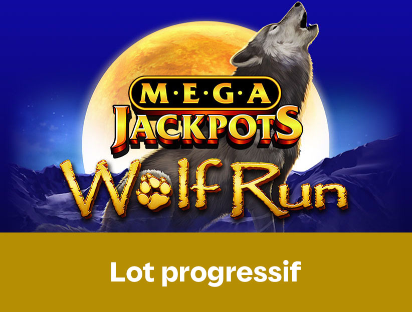 Jouer à la machine à sous en ligne MegaJackpots Wolf Run sur lotoquebec.com