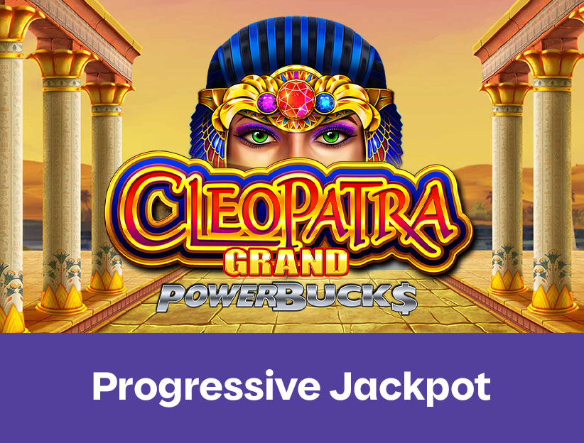 Play the Powerbucks Cleopatra Grand online slot on lotoquebec.com