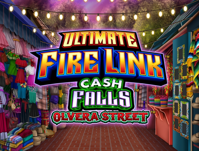 Play the Ultimate Fire Link Cash Falls Olvera Street online slot on lotoquebec.com