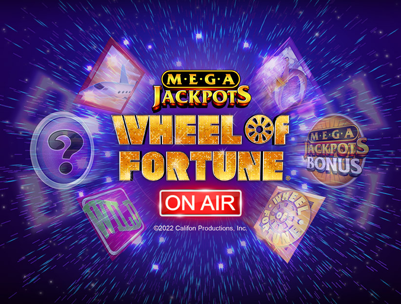 Play the MegaJackpots Wheel of Fortune on Air online slot on lotoquebec.com