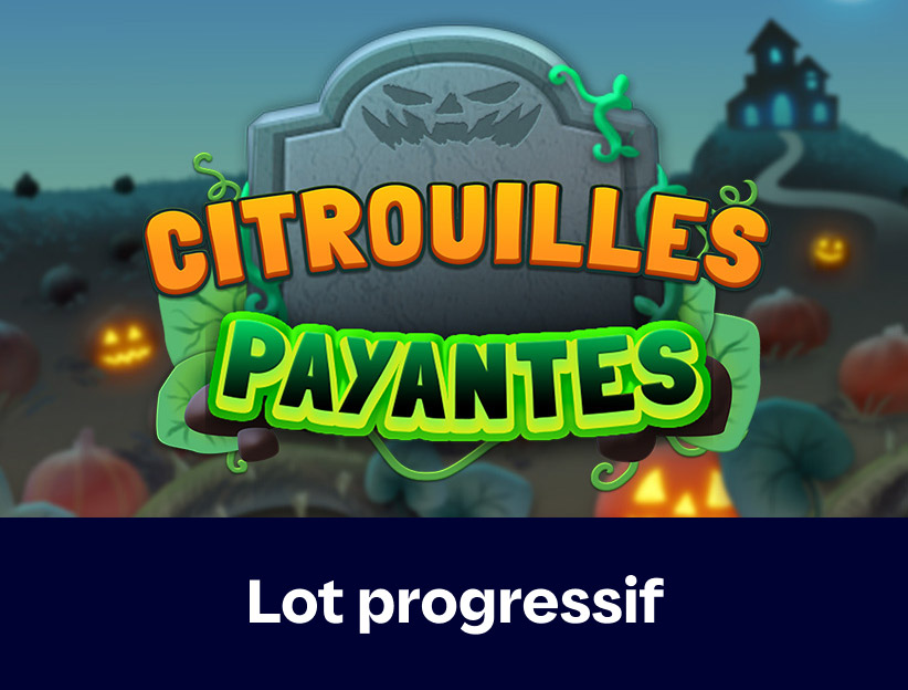 Jouer au jeu Instants en ligne Citrouilles payantes sur lotoquebec.com