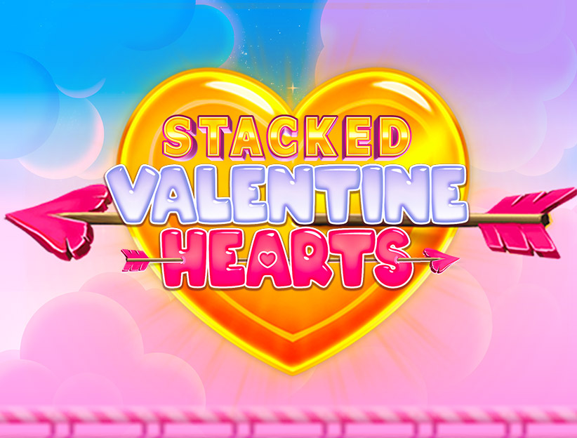 Play the Stacked Valentine Hearts online slot on lotoquebec.com
