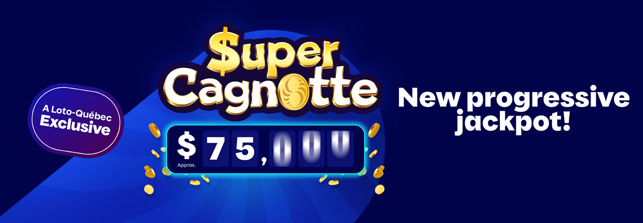 New progressive jackpot!, Loto-Québec online slots, lotoquebec.com