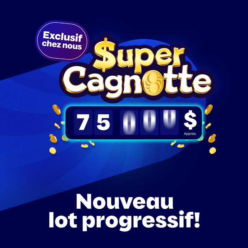 Nouveau lot progressif!, machines à sous en ligne de Loto-Québec, lotoquebec.com