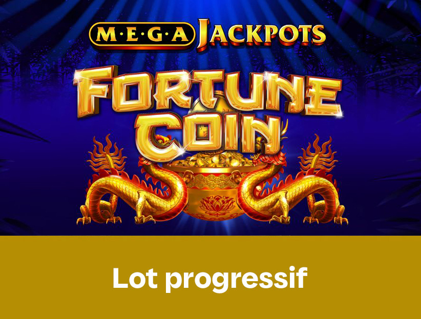 Jouer à la machine à sous en ligne MegaJackpots Fortune Coin sur lotoquebec.com