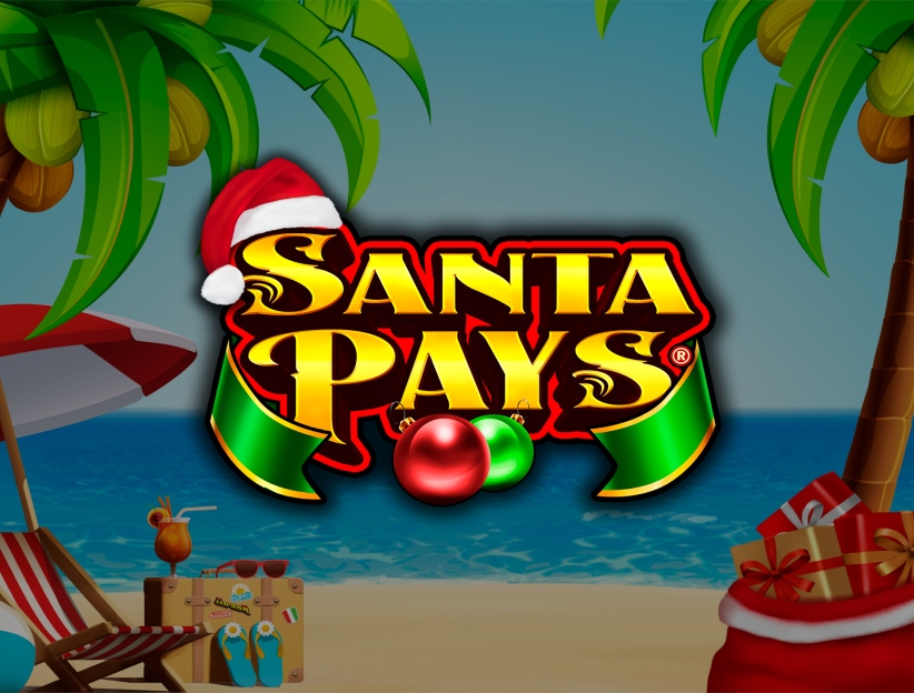 Play the Santa Pays online slot on lotoquebec.com