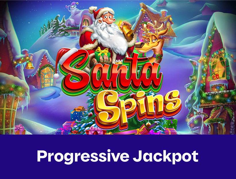 Play the Santa Spins online slot on lotoquebec.com