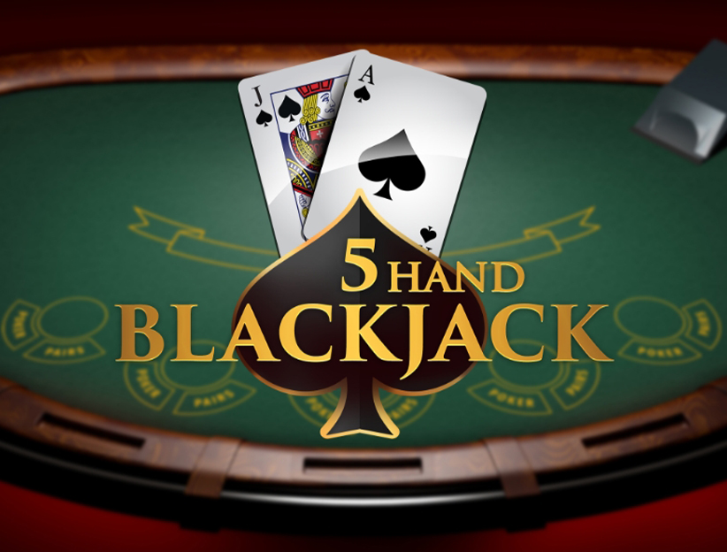 Play the 5 Hand Blackjack online game on lotoquebec.com