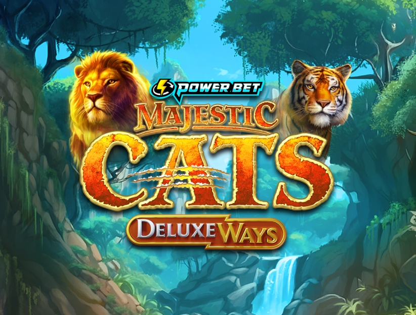 Play the Majestic Cats DeluxeWays online slot on lotoquebec.com