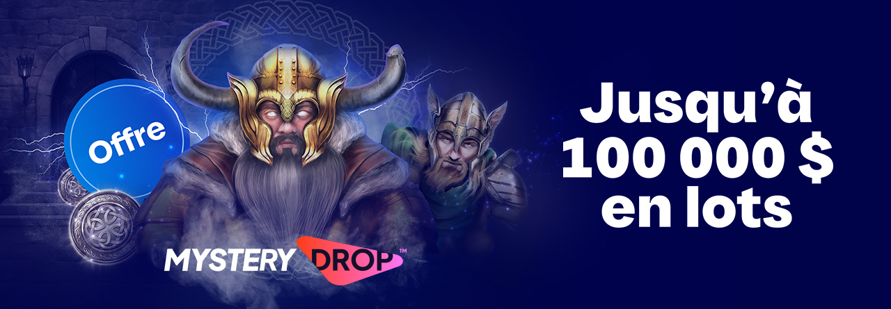 Mystery Drop, offre promotionnelle en ligne de Loto-Québec, lotoquebec.com