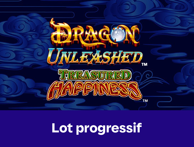 Jouer à la machine à sous en ligne Dragon Unleashed Treasured Happiness sur lotoquebec.com