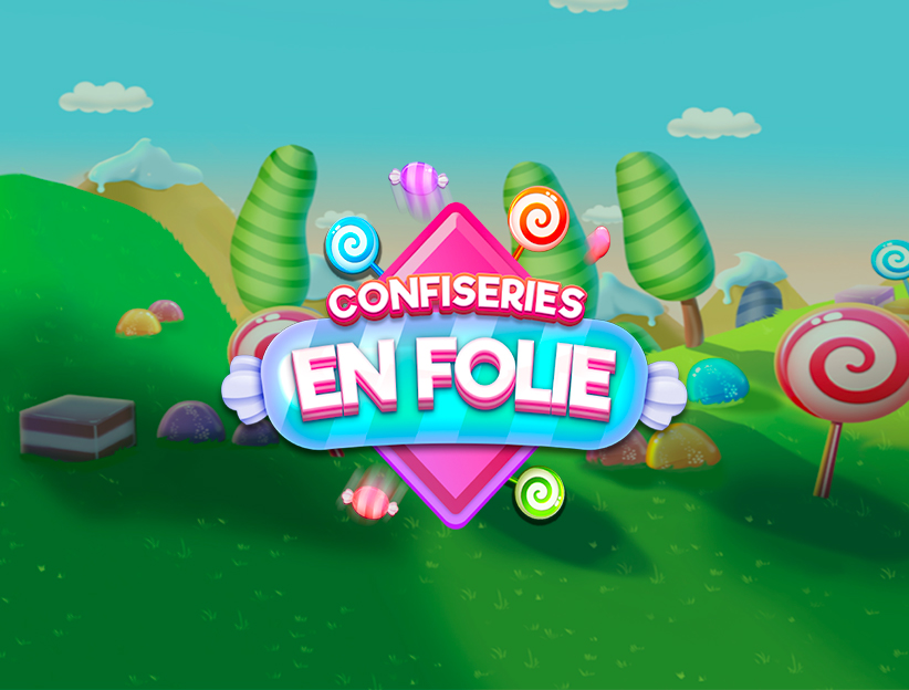 Jouer au jeu Instants en ligne Confiserie en folie sur lotoquebec.com