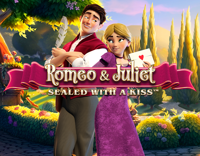 Play the Romeo and Juliet – Sealed with a Kiss online slot on lotoquebec.com