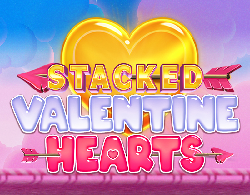 Play the Stacked Valentine Hearts online slot on lotoquebec.com