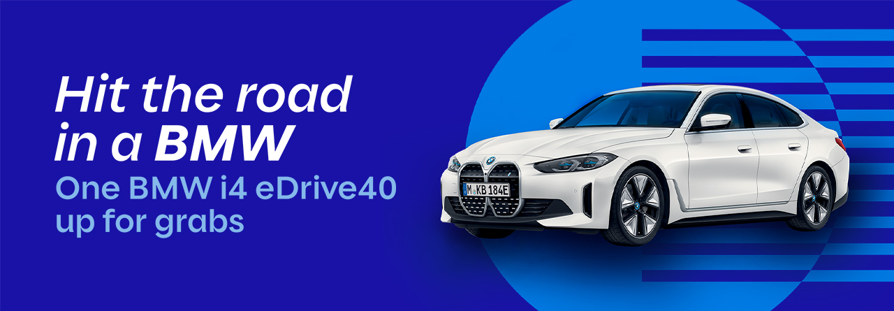 Hit the road in a BMW, Loto-Québec promotion