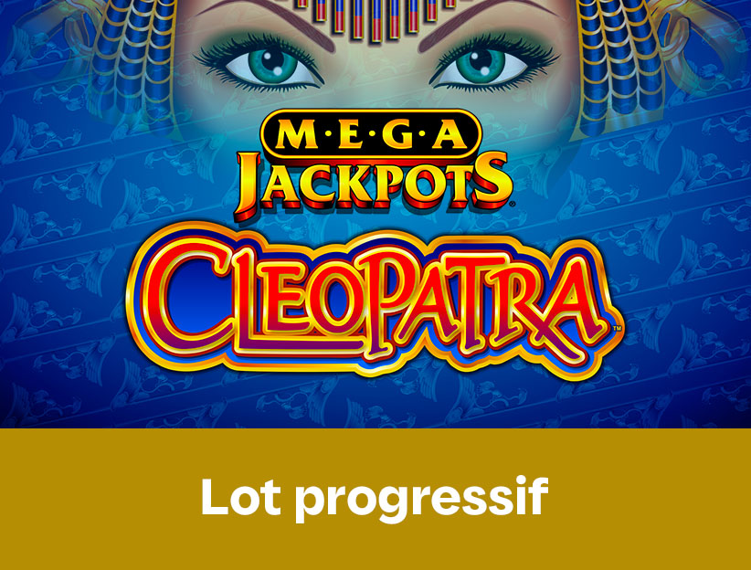 Jouer à la machine à sous en ligne MegaJackpots Cleopatra sur lotoquebec.com