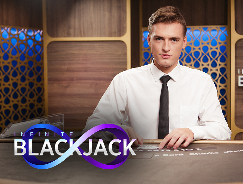 Jouer au jeu de Casino en direct en ligne Infinite Blackjack sur lotoquebec.com