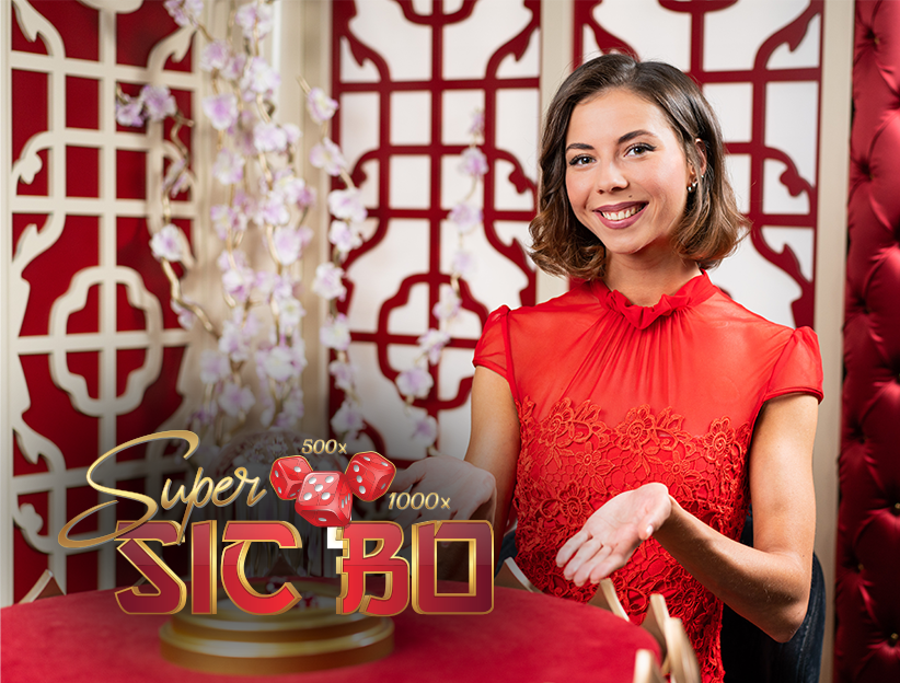 Jouer au jeu de Casino en direct en ligne Super Sic Bo sur lotoquebec.com