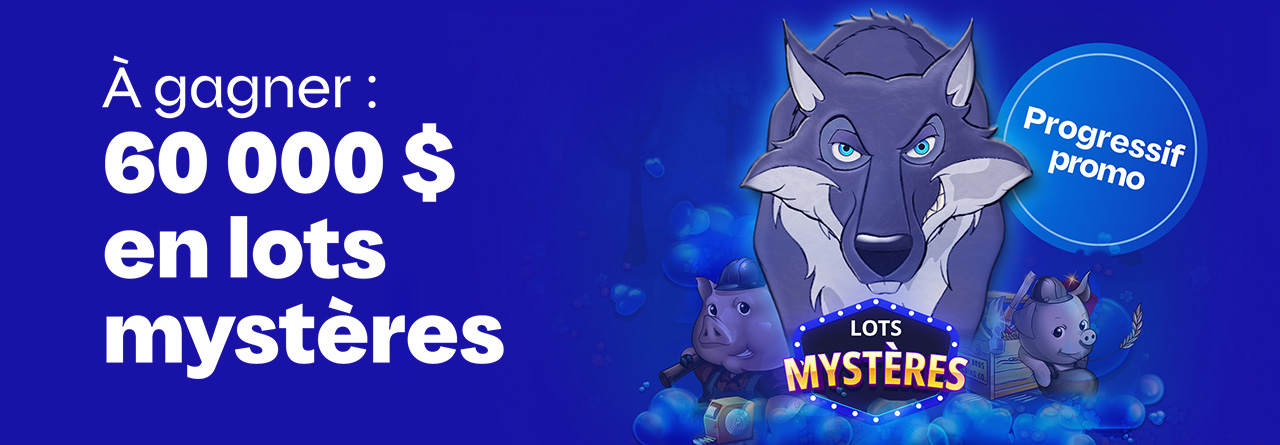 Lots mystères, offre promotionnelle en ligne de Loto-Québec, lotoquebec.com