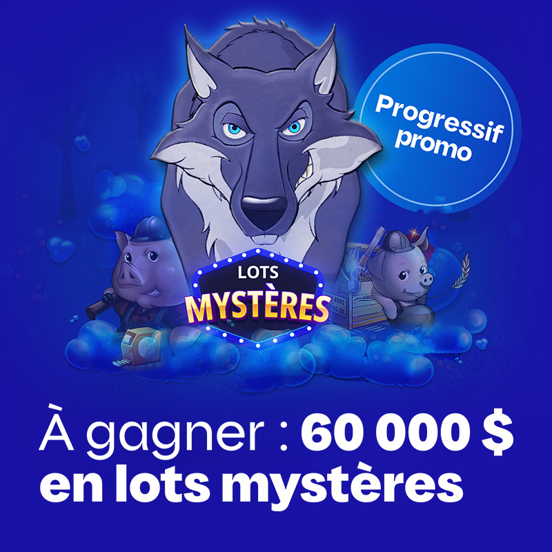 Lots mystères, offre promotionnelle en ligne de Loto-Québec, lotoquebec.com