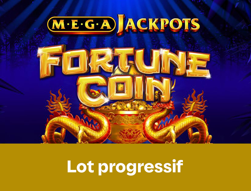 Jouer à la machine à sous en ligne MegaJackpots Fortune Coin sur lotoquebec.com