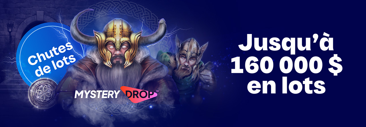 Mystery Drop, offre promotionnelle en ligne de Loto-Québec, lotoquebec.com