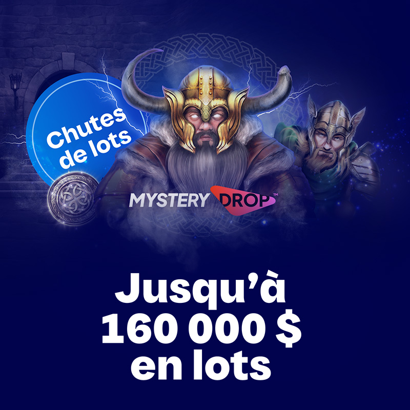 Mystery Drop, offre promotionnelle en ligne de Loto-Québec, lotoquebec.com