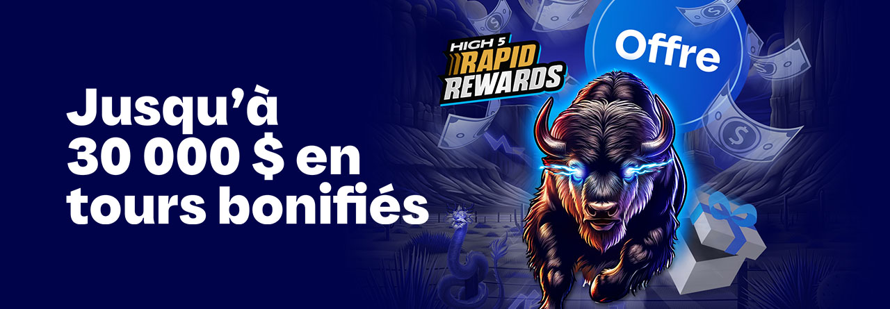 Rapid Rewards, offre promotionnelle en ligne de Loto-Québec, lotoquebec.com