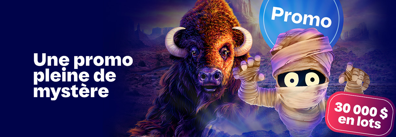 La promo pleine de mystère, promotion en ligne de Loto-Québec, lotoquebec.com