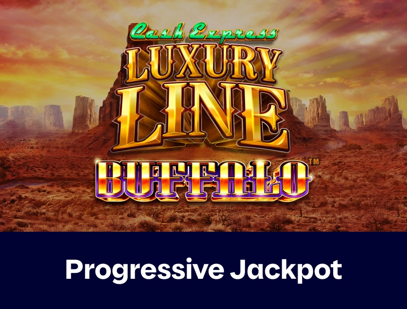Play the Cash Express Luxury Line Buffalo online slot on lotoquebec.com