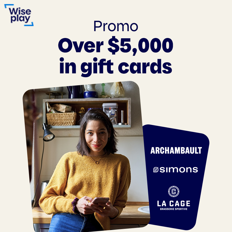 Wise Play, Loto-Québec online promotion, lotoquebec.com