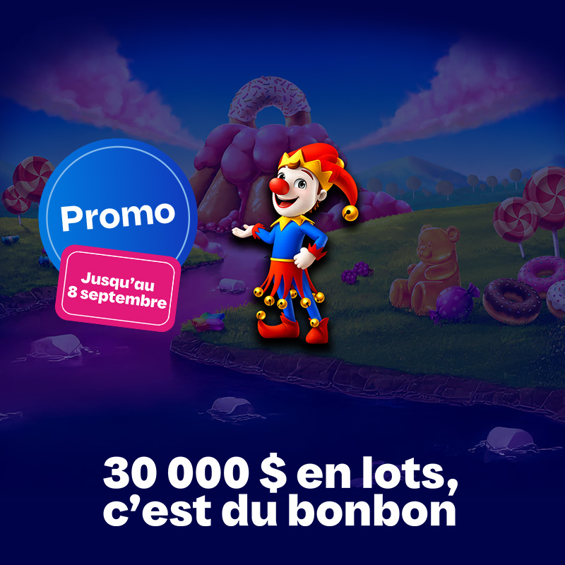 C’est du bonbon, promotion en ligne de Loto-Québec, lotoquebec.com