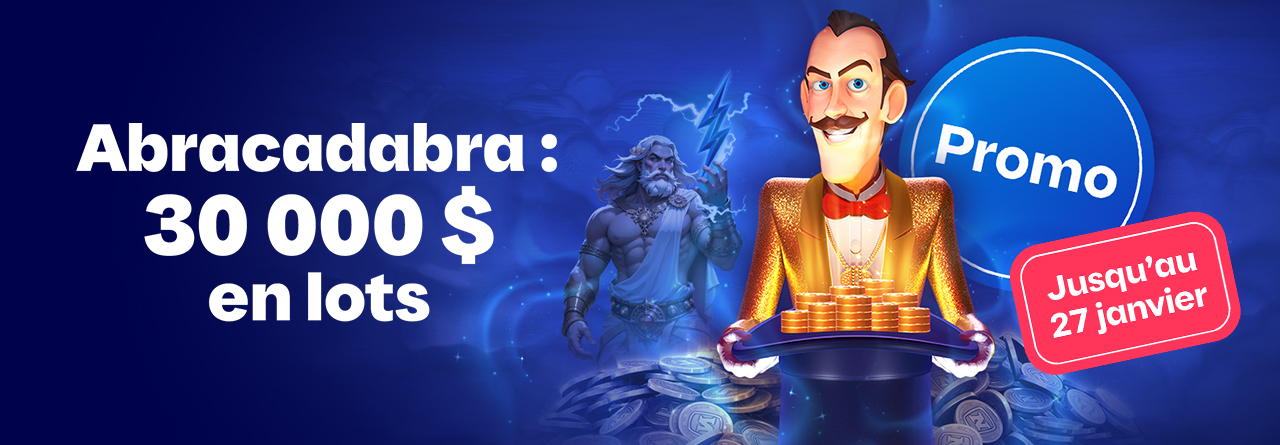 Promo Abracadabra, promotion en ligne de Loto-Québec, lotoquebec.com