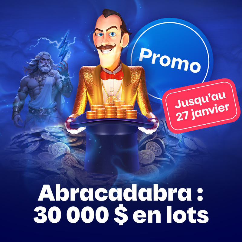Promo Abracadabra, promotion en ligne de Loto-Québec, lotoquebec.com