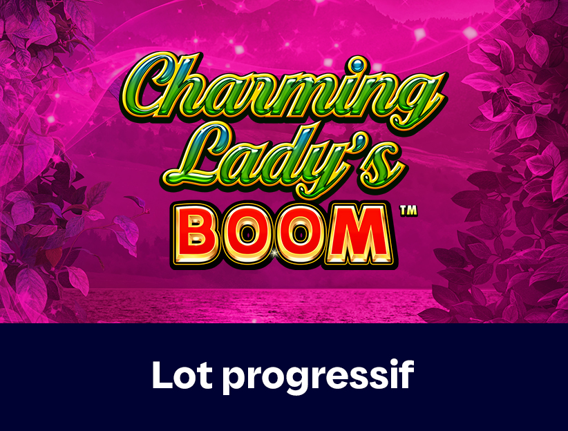 Jouer à la machine à sous en ligne Charming Lady’s Boom sur lotoquebec.com