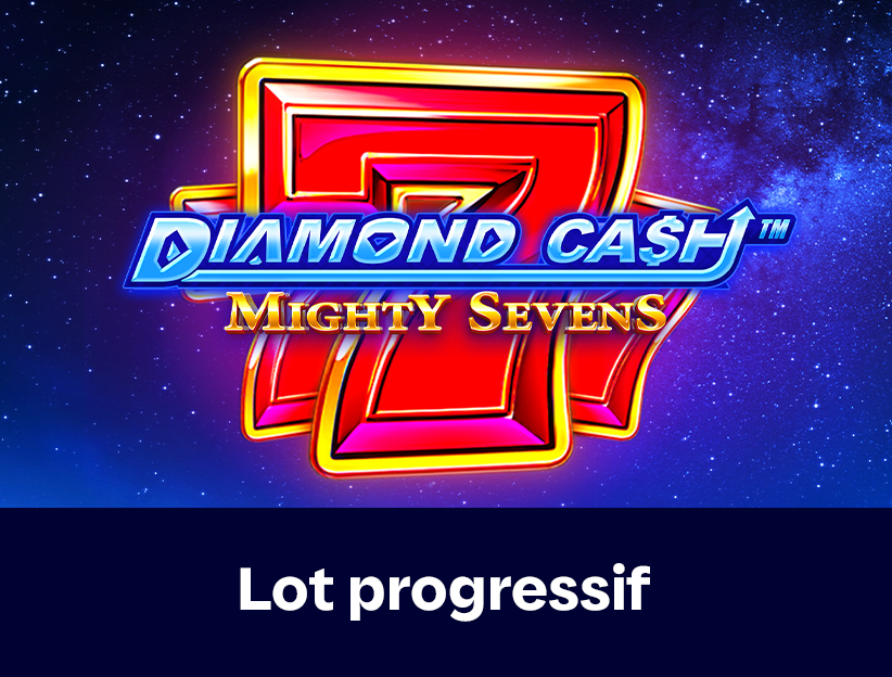 Jouer à la machine à sous en ligne Diamond Cash: Mighty Sevens sur lotoquebec.com