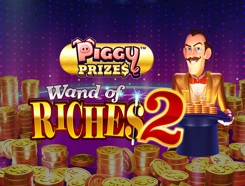 Play the Piggy Prizes Wish Of Riches 2 online slot on lotoquebec.com