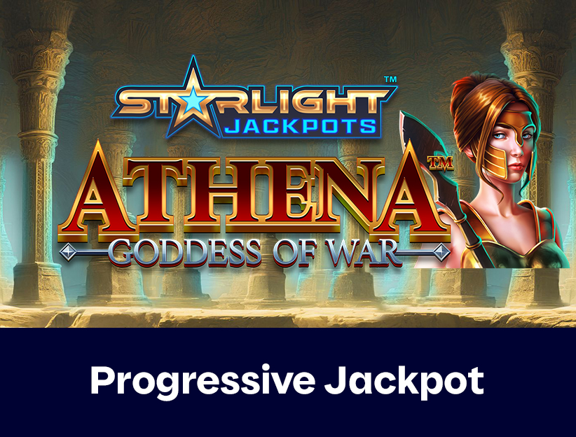 Play the Starlight Jackpots Athena Goddess of War online slot on lotoquebec.com