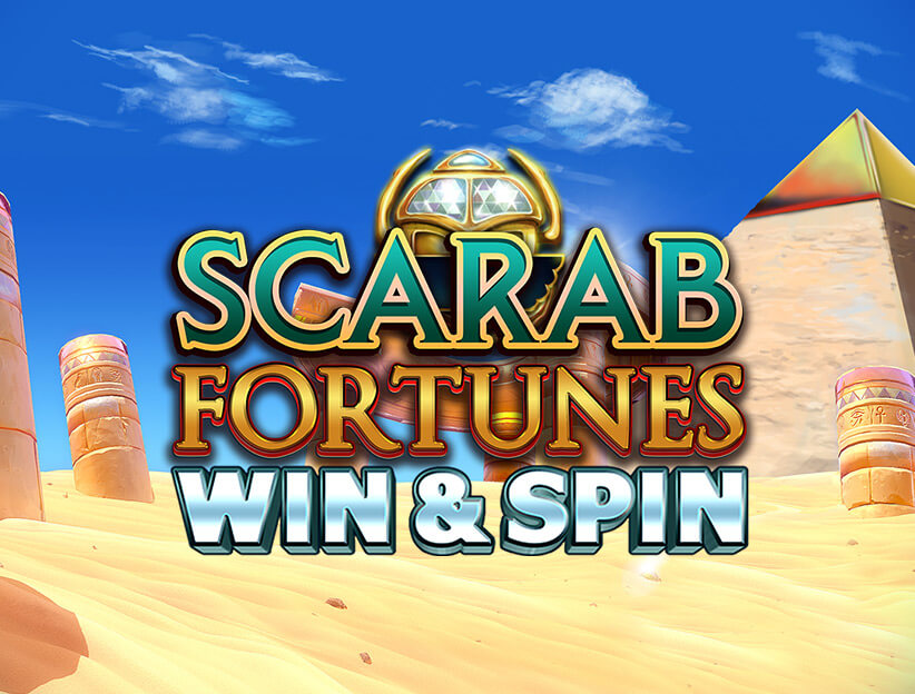Play the Scarab Fortunes Win and Spin online slot on lotoquebec.com