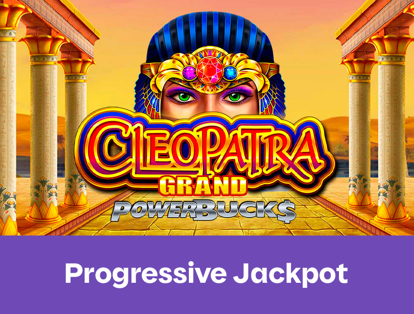 Play the Powerbucks Cleopatra Grand online slot on lotoquebec.com