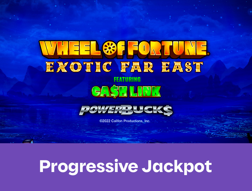 Play the Powerbucks Wheel of Fortune Exotic Far East online slot on lotoquebec.com