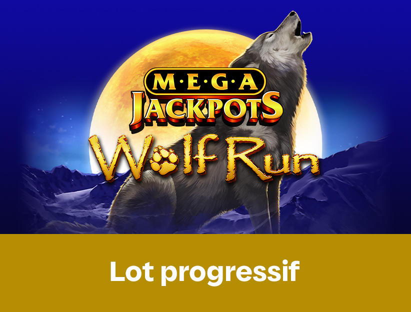 Jouer à la machine à sous en ligne MegaJackpots Wolf Run sur lotoquebec.com