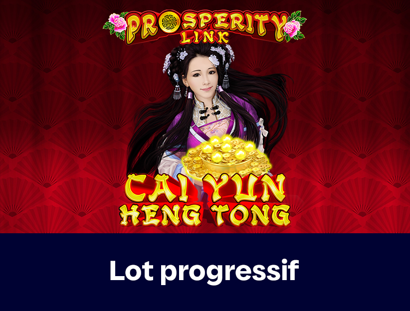 Jouer à la machine à sous en ligne Prosperity Link Cai Yun Heng Tong sur lotoquebec.com