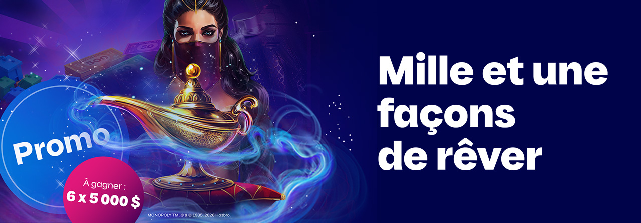 Promo Lampe magique, promotion en ligne de Loto-Québec, lotoquebec.com